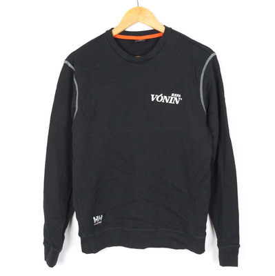 HELLY HANSEN Workwear Damen Pullover Gr. M Pulli Schwarz Baumwolle