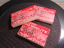Audio Cassette Tape Blank New Sealed 60 Minute Set Of 3