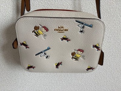 COACH x Snoopy Peanuts Schultertasche Limited Edition Cute Collaboration