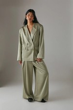 Warehouse Khaki Blazer Womens Going Out Jackets & Coats