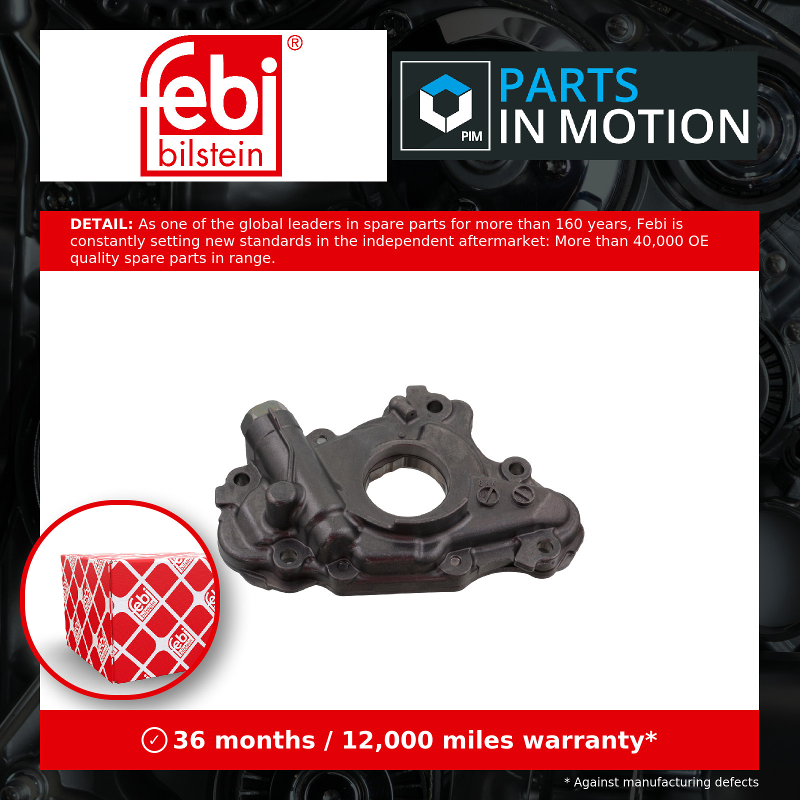 Febi Bilstein Oil Pump fits Toyota - 49742 - OE Matching and Precision Fit - Image 19