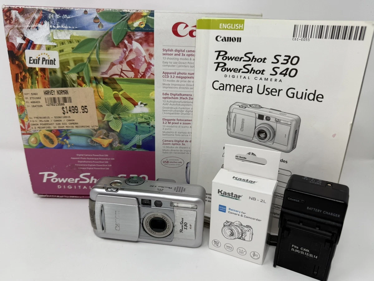 Canon PowerShot S30 Digital Cameras for Sale - Shop New & Used