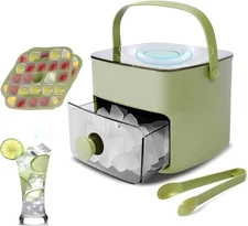 Ice Cube Tray with Lid and Bin Ice Cube Trays for Freezer Ice Maker Ice Tray BPA