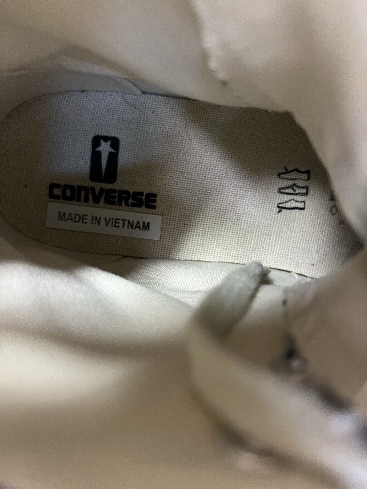 RARE🔥 Sz 8.5 - Rick Owens DRKSHDW x Converse DRKSTAR Chuck Hi Men's Sneakers image 9