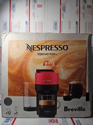 DELONGHI NESPRESSO VERTUO POP COFFEE ESPRESSO MAKER ENV90B**NEW IN OPEN BOX Gray