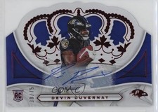 2020 Panini Chronicles Crown Royale Red Rookie 30/75 Devin Duvernay Auto v9t