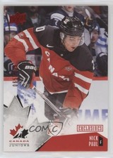 2015 Upper Deck Team Canada Juniors Exclusives 65/199 Nick Paul #37 2d8