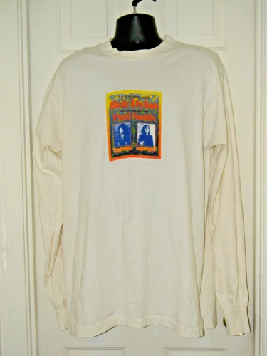 Bob Dylan Patti Smith Paradise Lost Tour Concer 1990s vintage concert t-shirt, vintage, size XL, single stitch, B+ condition