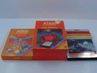 Atari 2600 CIB Lot of 3 Demon Attack Yars Revenge Star Raiders TESTED