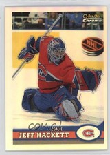 1999-00 O-Pee-Chee Chrome Refractor Jeff Hackett #82 6m1