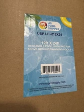 U.S. Pool Supply Ground Shield 12-Foot X 24-Foot Rectangle Heavy Duty Pool Liner