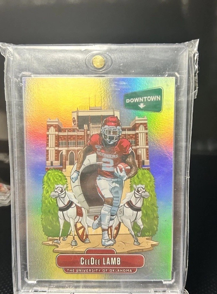2020 Panini Chronicles Draft Picks - Collegiate Downtown CeeDee Lamb #D13 (RC)