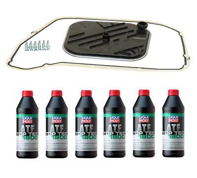 Auto Trans Service Kit: 6L ATF + Filter + Gasket for AUDI ZF 8 Speed A4 A5 A7 Q5 - Bild 1 von 2