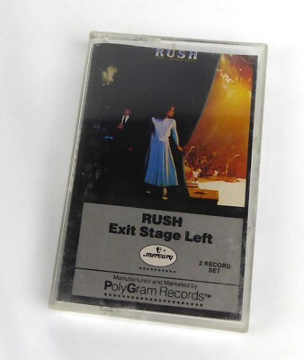 Musikkassette - RUSH - Exit Stage Left - Tape MC