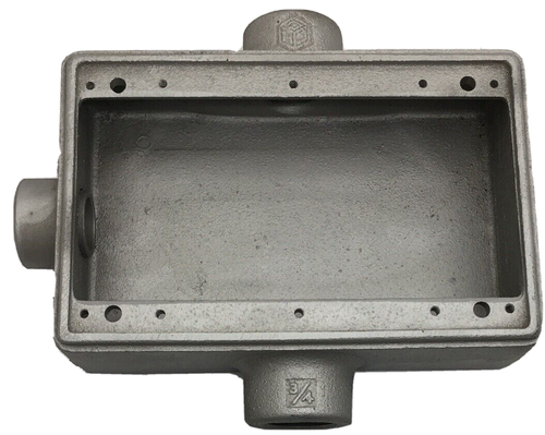 Crouse-Hinds GUSC2013 AH Feed Through Snap Switch, 30 A at 250 VAC, 20