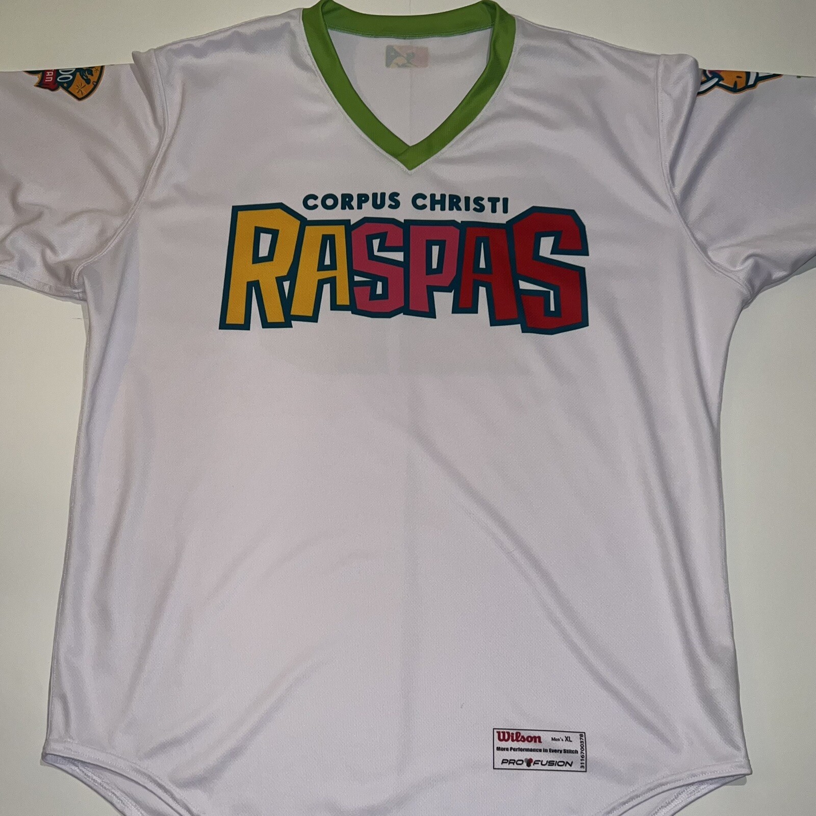 Corpus Christi Hooks 2021 Raspas 23 Jersey Size XL eBay