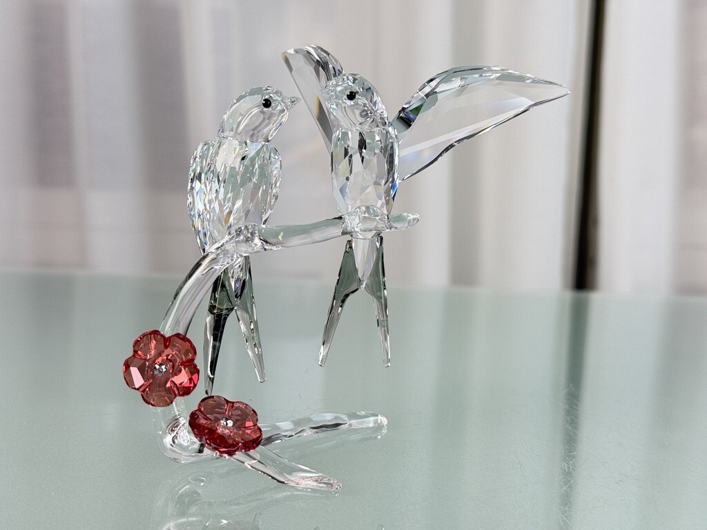 【SWAROVSKI】クリスタル　ゴルフクラブ ミニチュア SWAROVSKI】クリスタル ゴルフクラブ ミニチュア