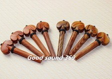 4/4 violin Fittings ,50pcs rosewood pegs ,beauty decoration Violin Accessories