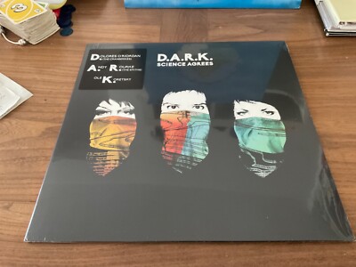 D.A.R.K.-SCIENCE AGREES  2016 EU SEALED LP w/HYPE STICKER cranberries/The smiths