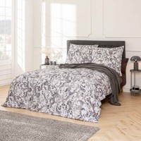 Estella Mako Jersey BettwäSche Dd 135X200 Imogen Silber Grau Paisley 6993-820