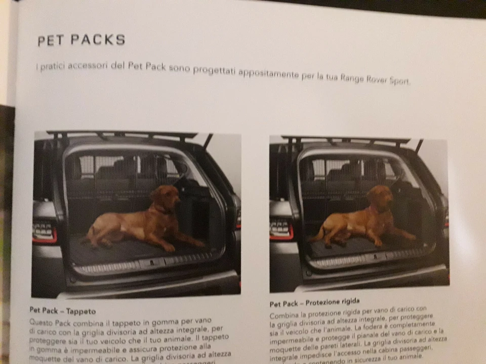 Depliant Brochure LAND ROVER NUOVA RANGE ROVER SPORT  pagine 56 + omaggio - Immagine 4 di 4