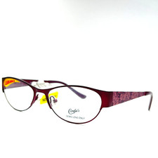 Candie's C Cayla PL Purple Round Oval Full Rim Eyeglasses 51[]15 135 mm A2