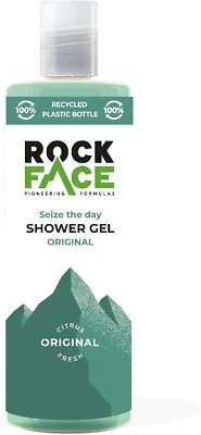 ROCKFACE Rock Face Original Shower Gel 410ml | All in One Body Wash | Fresh Citrus Scent
