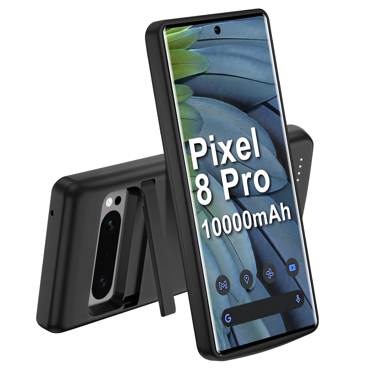 10000mAh Battery Charger Case For Google Pixel 8 Pro/Pixel 8