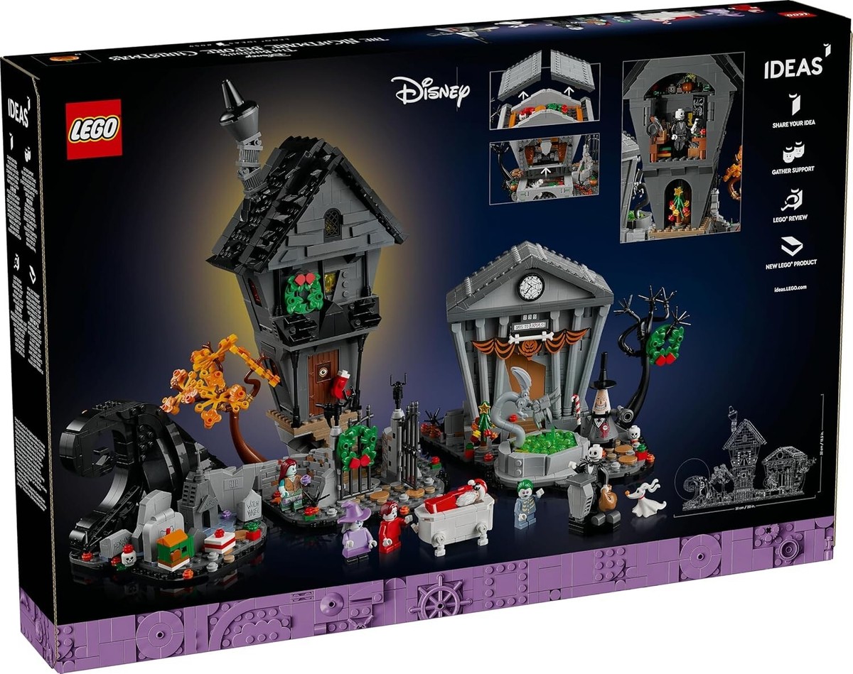 LEGO 21351 Ideas Tim Burton's Nightmare Before Christmas | eBay