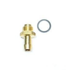 Fuel Bowl Inlet Fitting 916-24 Thread To 38 Hose Barb Straight Fits Holley Fuel Bowl Inlet Fitting 916-24 Thread To 38 Hose Barb Straight Fits Holley
