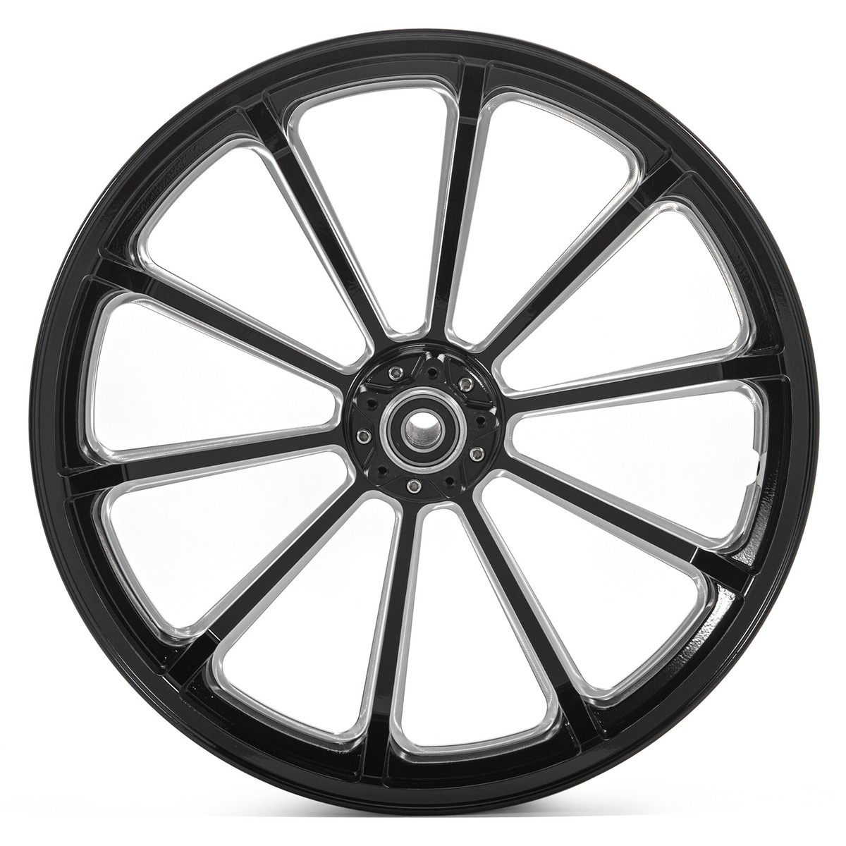 21x3.5 Front Wheel Rim Dual Disc Hub ABS for Harley Touring