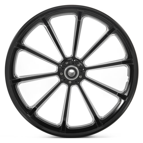 21x3.5 Front Wheel Rim Dual Disc Hub ABS for Harley Touring Electra Glide 09-24 - Picture 4 of 12
