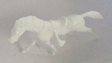 Marx Toys 1993 Re Issue - 1 White Horse - Pre Owned 