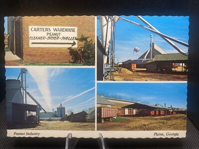 POSTCARD: George s Peanut Industry K6 ￼