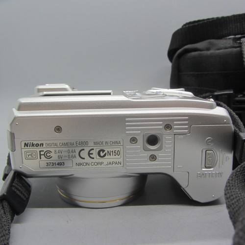 Nikon Digital Camera Coolpix 4800 ED 4.0MP Silver Tested - Picture 6 of 9