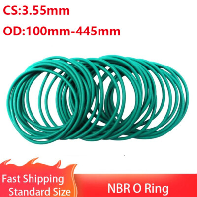Various Size High Temperature O-Rings, Seal Gasket Green Fluorine Rubber O Rings