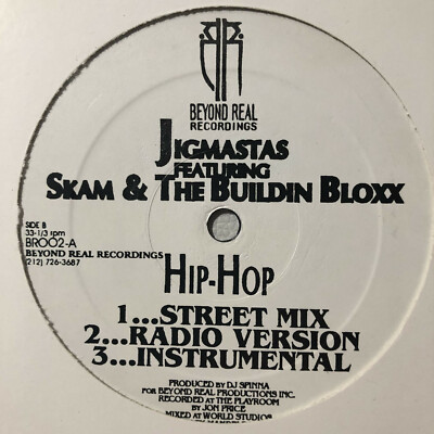 JIGMASTAS - HIP-HOP / BEYOND REAL REMIX (12