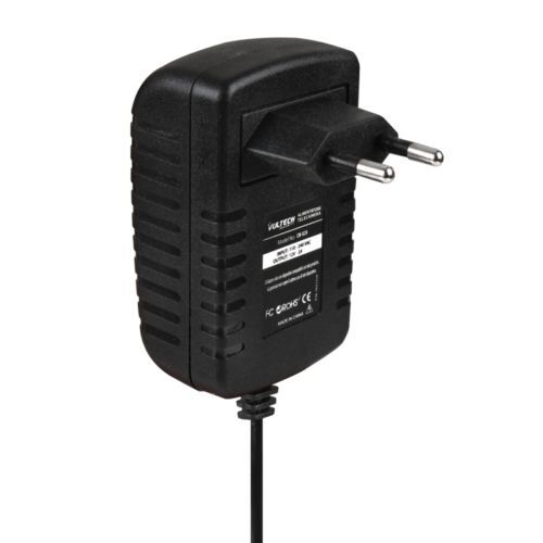 alimentatore vultech 12v 2a per telecamere videosorveglianza spinotto 5,5 x 2,5