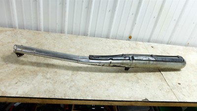 75 76 Suzuki RE5 RE 5 Rotary Wankel left side muffler pipe exhaust