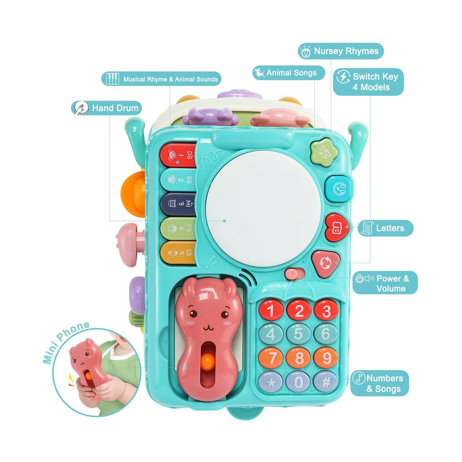 Baby Toys for 03691218 Months, Learning Toys for Infant 06 612