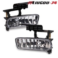 Fog Lights Bumper Lamps Fit For 99-02 Chevy Silverado 2000-2006 Tahoe Suburban