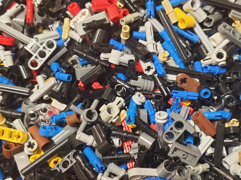 LEGO Lot of 200+ Technic EV3 NXT BULK Small Part Pin Axel Connector Bushing - Image 4 of 4