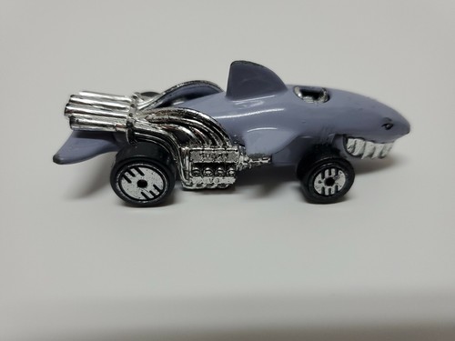 Vintage MATTEL HOT WHEELS Rat Rod Bird Car, Shark Car & Cat Toy Race Car - Picture 5 of 12