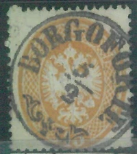 87626 - ANTIQUE STATES: Lombardo Veneto - Sass 40 - USED cancellation BORGOFORTE