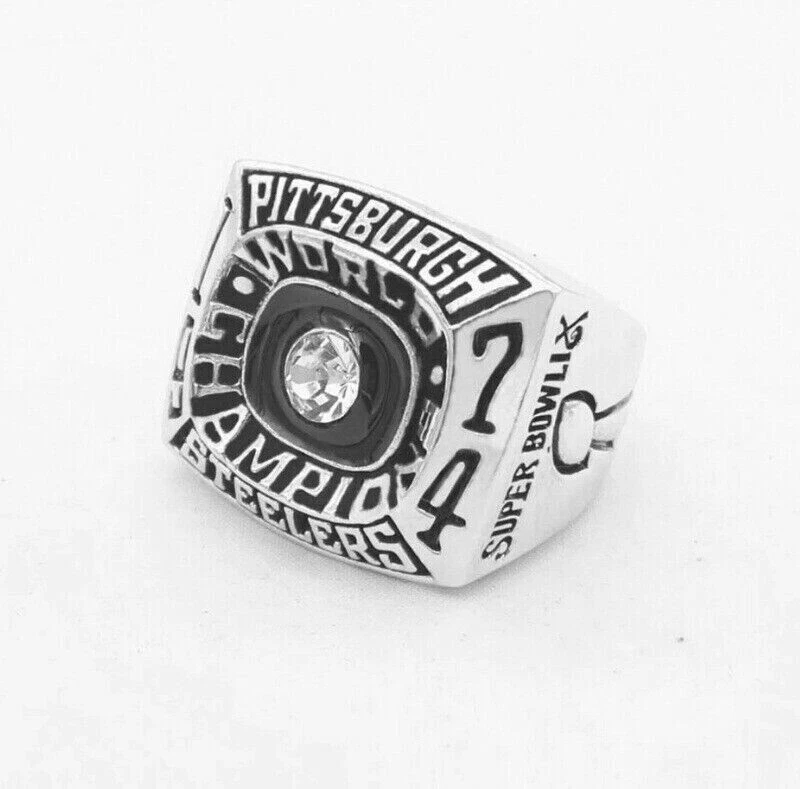 Men's 925 Sterling Solid Silver Pittsburgh Steelers Super