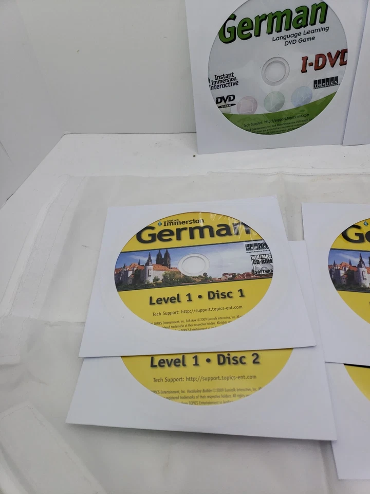 Topics Entertainment Instant Immersion German Levels 1, 2 & 3 PC Mac Computer - Image 2 of 4