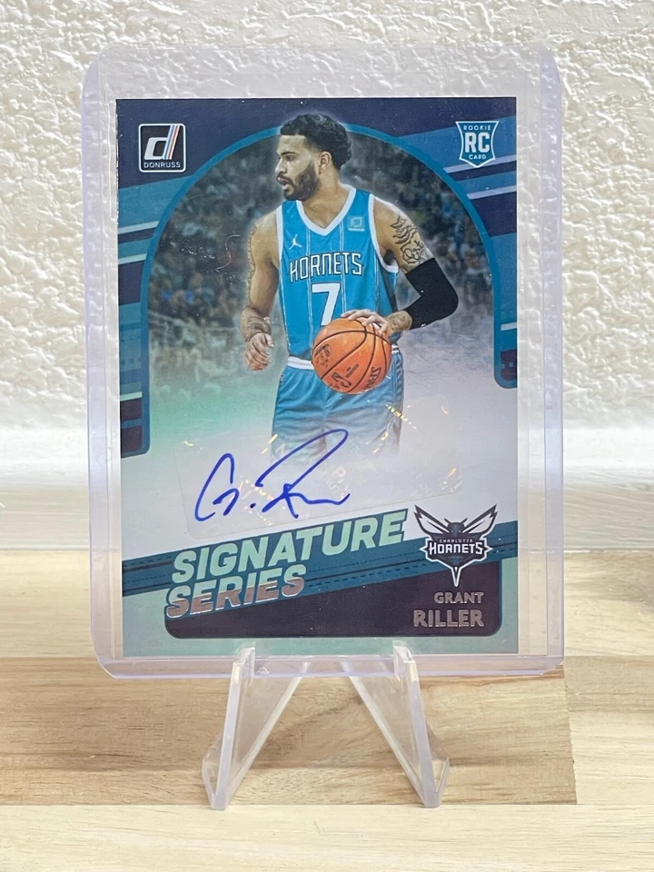 2020-21 Panini Donruss Basketball GRANT RILLER RC SIGNATURE SERIES #SG-GRL - Image 4 of 4