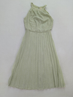 japna green dress Japna Mini Puff Sleeve Dress, Lime Green, Small