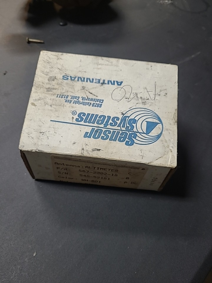 Used Sensor Systems S67200218 Radar Altimeter Antenna eBay