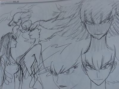 THE ART OF KLK Vol.1-3 Complete Set Kill la Kill Design art Book